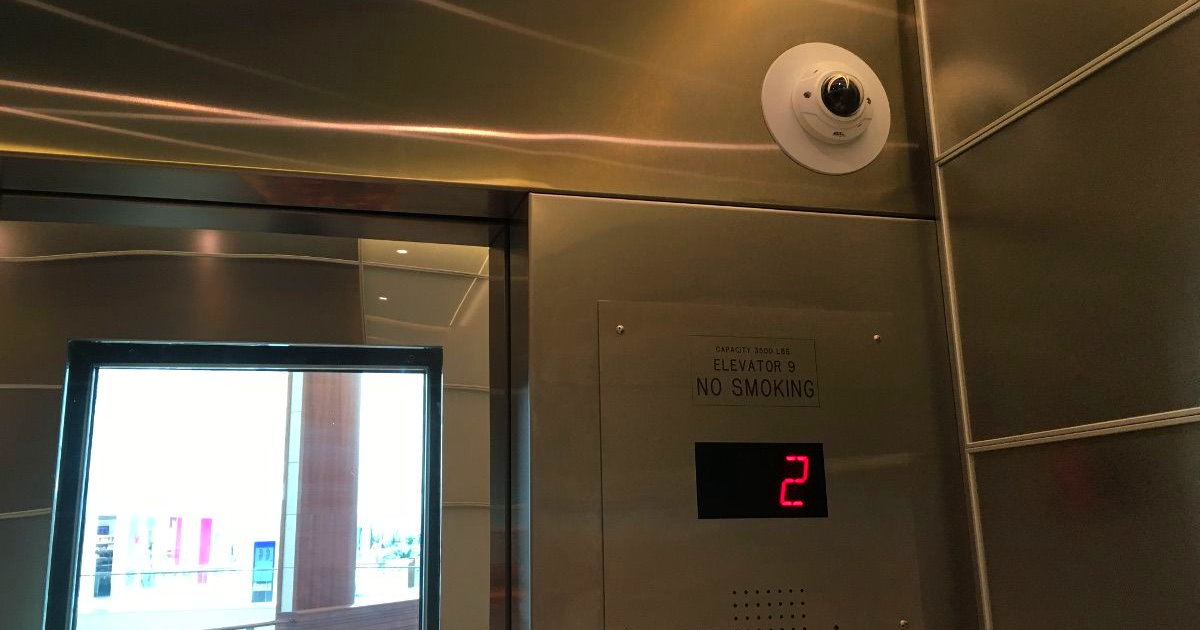 Видеонаблюдение в лифте Хабаровск, установка камер по цене от 6379 руб.