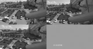 Установка систем видеонаблюдения на парковке в Хабаровске в октябре